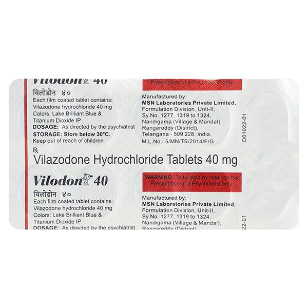 Vilodon 40mg Tablet 10'S