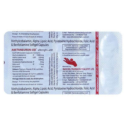 ABETANEURON OD Capsule 10's