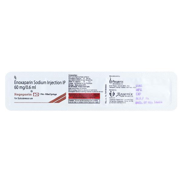 REGEPARIN 60 Injection 0.6ml