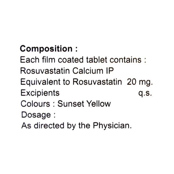 Normalip 20mg Tablet 10'S