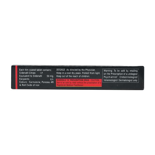 ZEAGRA 50mg Tablet 4's