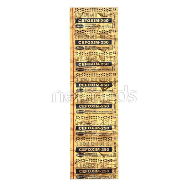 Cefoxim 250mg Tablet 10'S