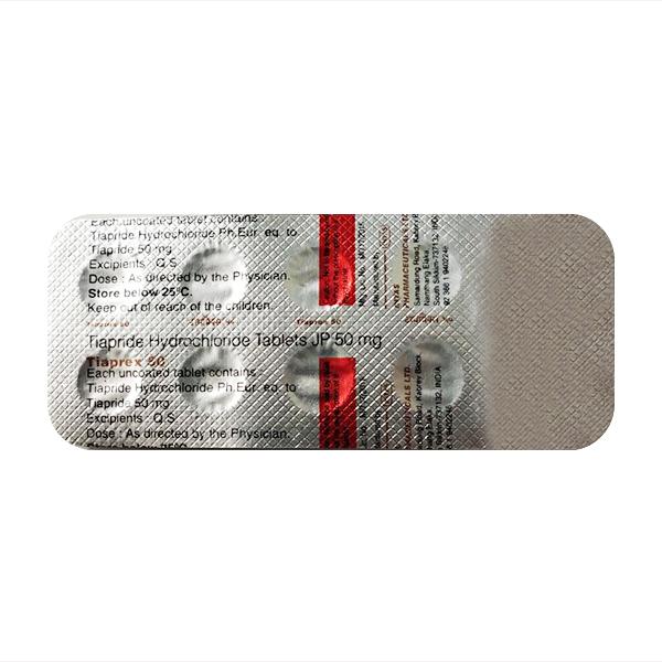 Tiaprex 50mg Tablet 10'S