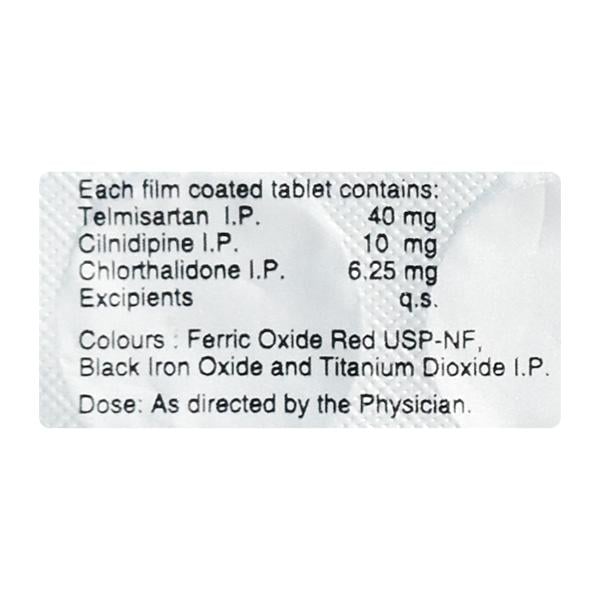 Sartel Trio 6.25mg Tablet 10'S