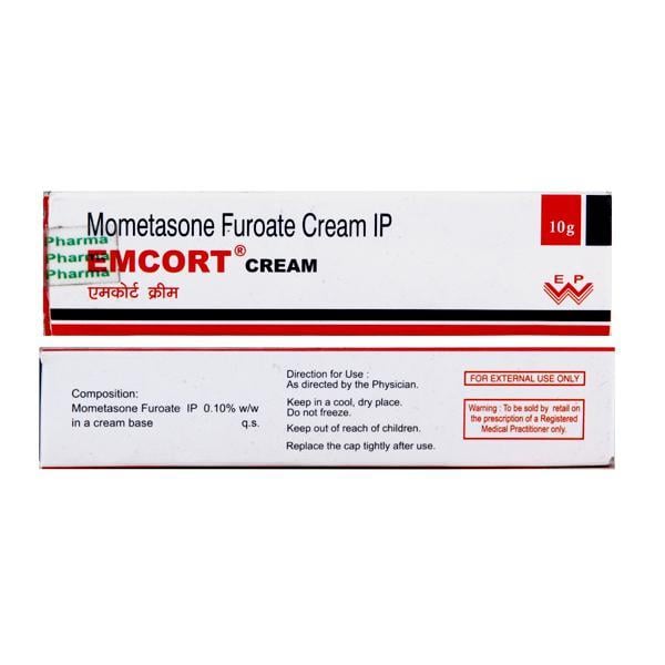 Emcort 0.1% Cream 10gm