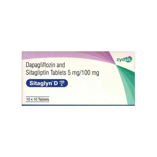 SITAGLYN D 100/5 Tablet 10's
