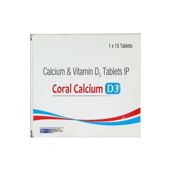 Coral Calcium D3 Tablet 15'S
