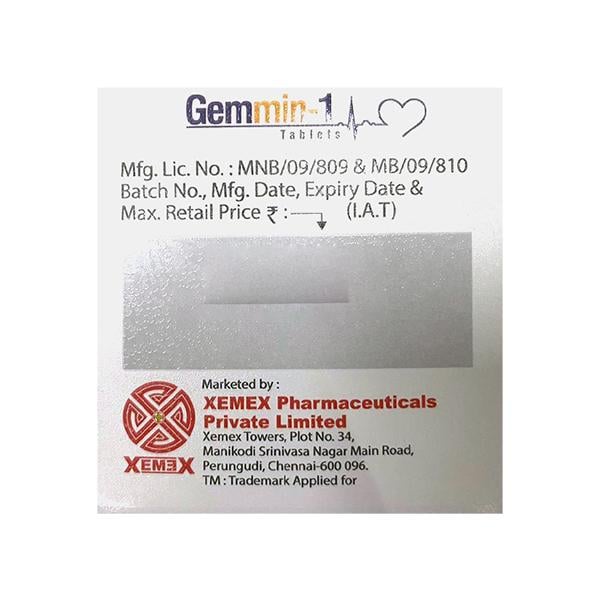 GEMMIN 1 Tablet 15's