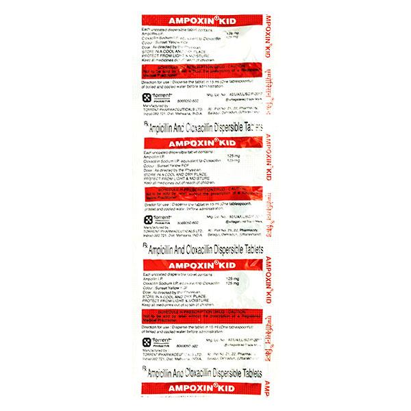 Ampoxin Kid 125mg Tablet 10'S