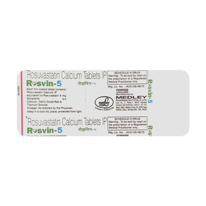 Rosvin 5mg Tablet 10'S