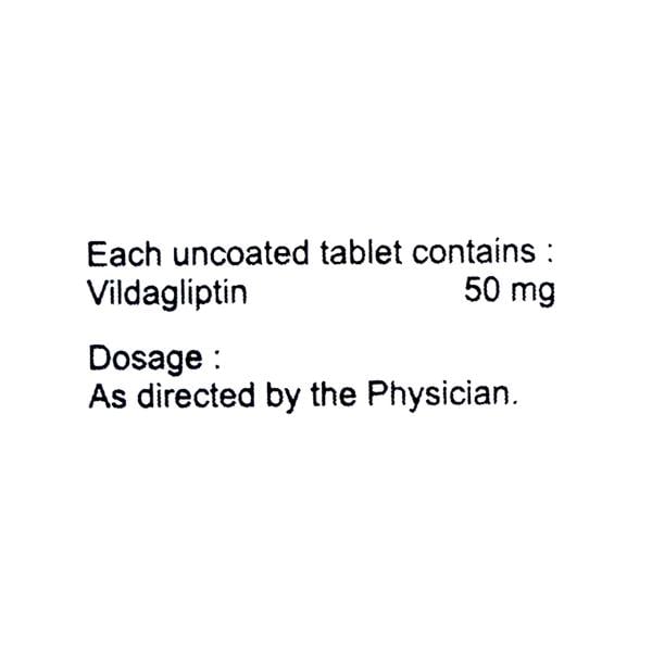 VILAPIL 50mg Tablet 15's