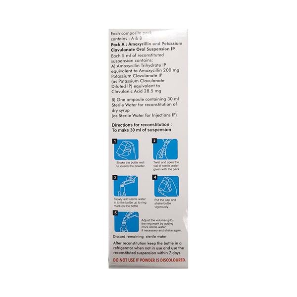 Bactoclav Dry Syrup 30ml