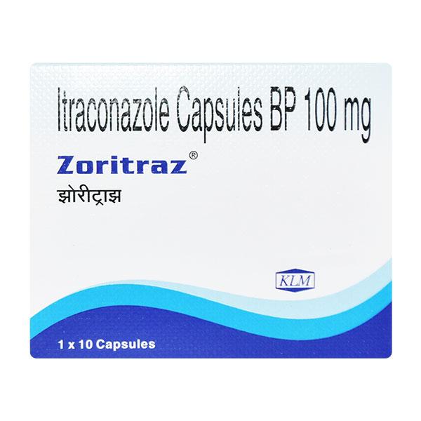 ZORITRAZ 100mg Capsule 10's