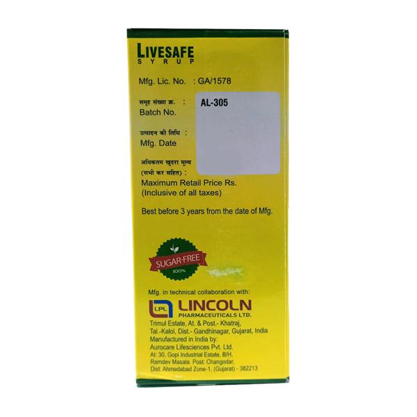 Live Safe Syrup 200ml