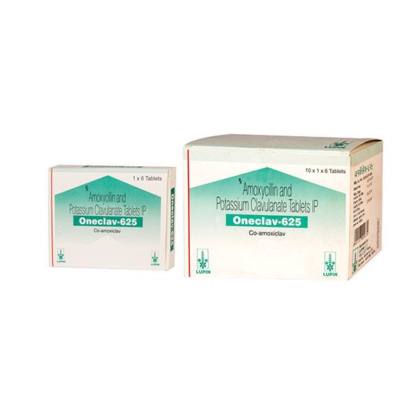 ONECLAV 625 Tablet 6's