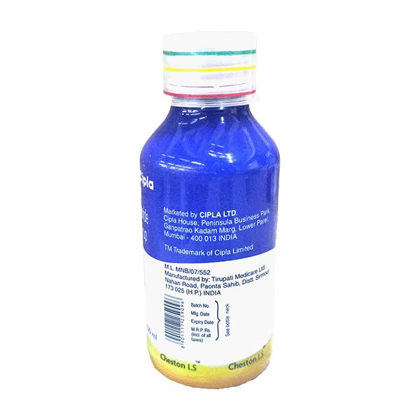 CHESTON LS SUGAR FREE MANGO FLAVOUR Syrup 100ml