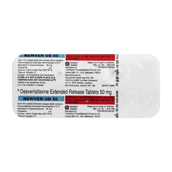 Newven OD 50mg Tablet 10'S