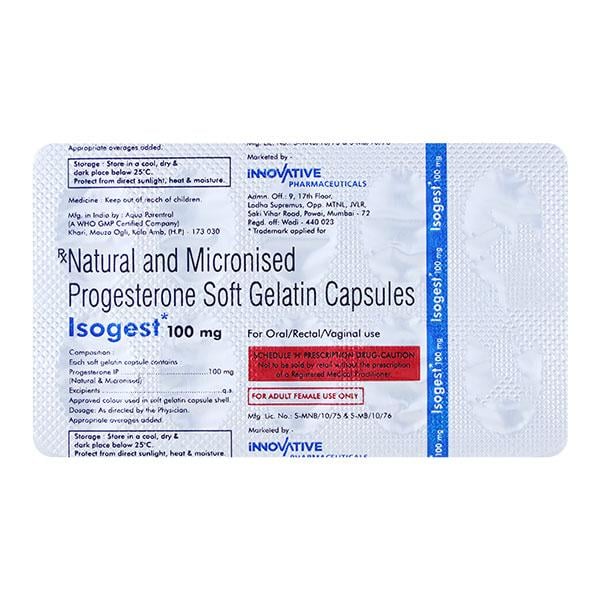 ISOGEST 100mg Softgel 10's