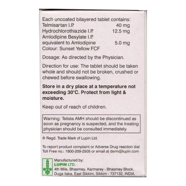 TELISTA AMH Tablet 15's