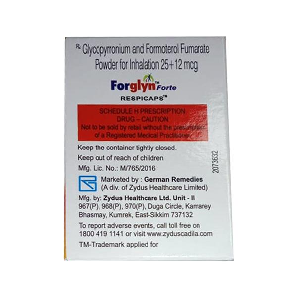 FORGLYN FORTE Respicap 30's