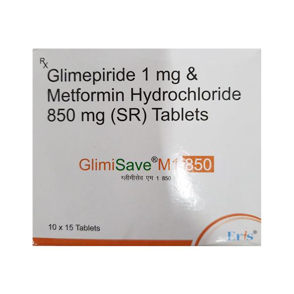 GLIMISAVE M1 850 Tablet 15's