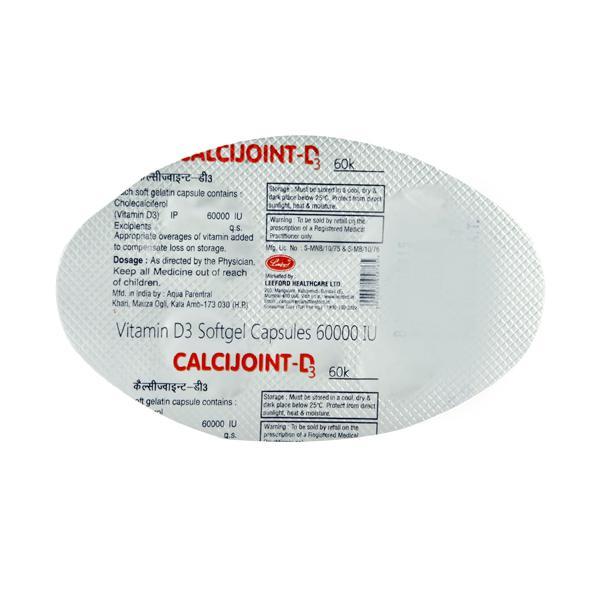 Calcijoint D3 Capsule 4'S