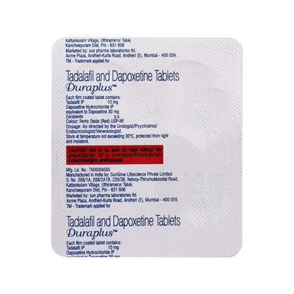 Duraplus Tablet 4'S