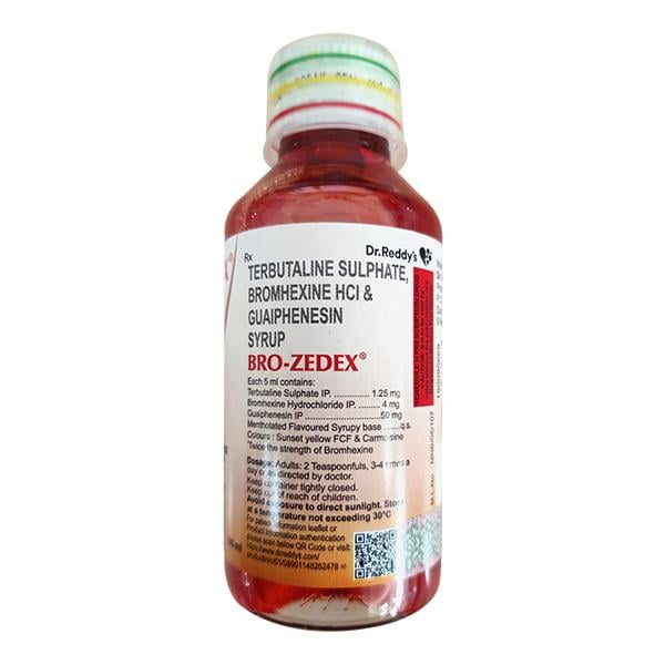 BRO ZEDEX NEW WET COUGH RELIEF Syrup 100ml