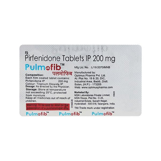 Pulmofib 200mg Tablet 10'S