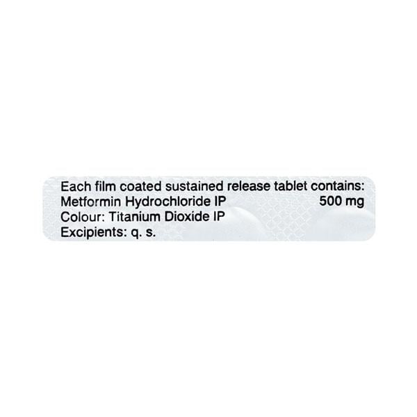 Glycomet 500 SR Tablet 20'S