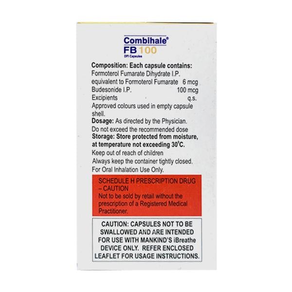 COMBIHALE FB 100 DPI Capsule 30's