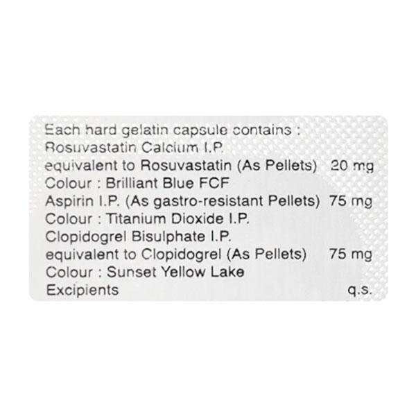 Unistar Gold 20/75mg Capsule 10's