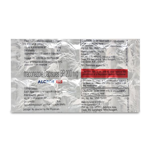 ALCROS 200 Capsule 10's