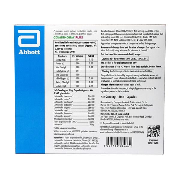 COMBINORM PLUS Capsule 2x15's