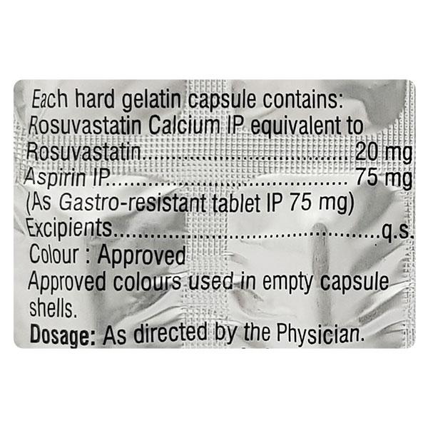 ROSUVOTIN ASP 20 Capsule 10's