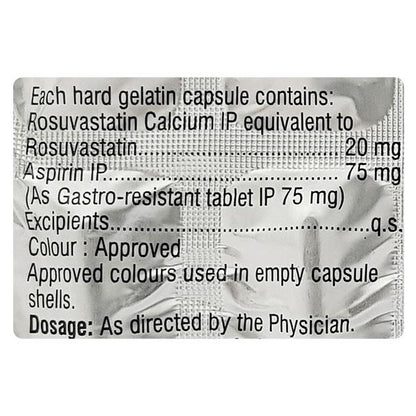 ROSUVOTIN ASP 20 Capsule 10's