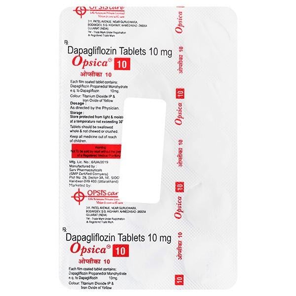 OPSICA 10 Tablet 15's