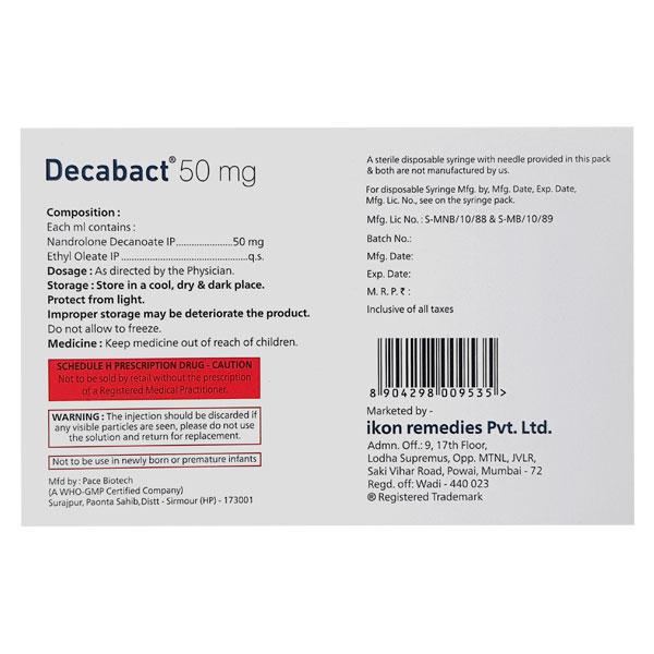 DECABACT 50mg Injection 1ml