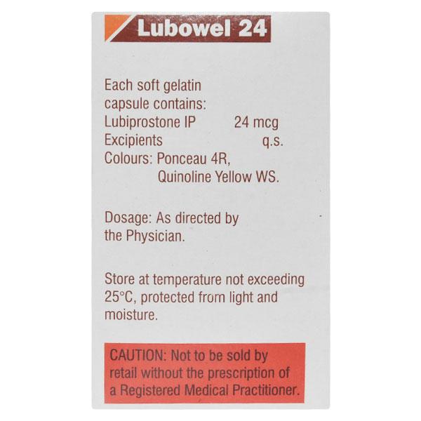 Lubowel 24Mcg Capsule 15'S