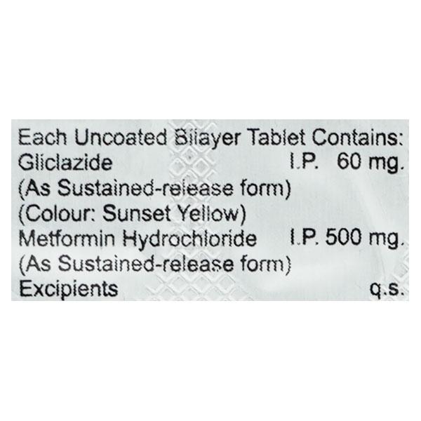 Glycozide M OD 60mg Tablet 10'S