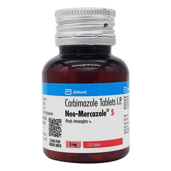 NEO MERCAZOLE 5mg Tablet 120's