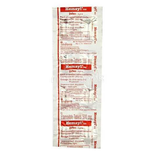 Hemsyl 500mg Tablet 10'S