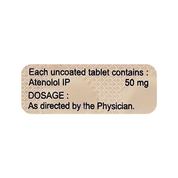 ATENOWAL 50 Tablet 14's