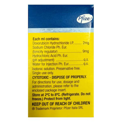 Adriamycin Rtu 50mg Injection 1'S