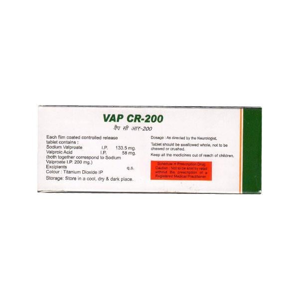 Vap CR 200 Tablet 10'S