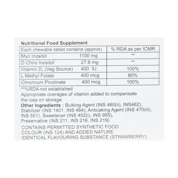 D Chiro Plus Strawberry Flavour Chewable Tablet 10'S