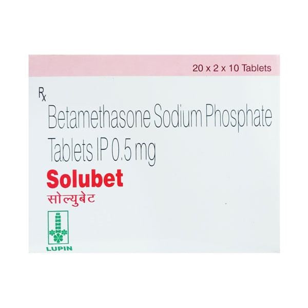 Solubet 0.5mg Tablet 10'S