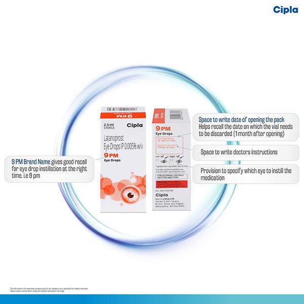 9 PM Eye Drops 2.5ml