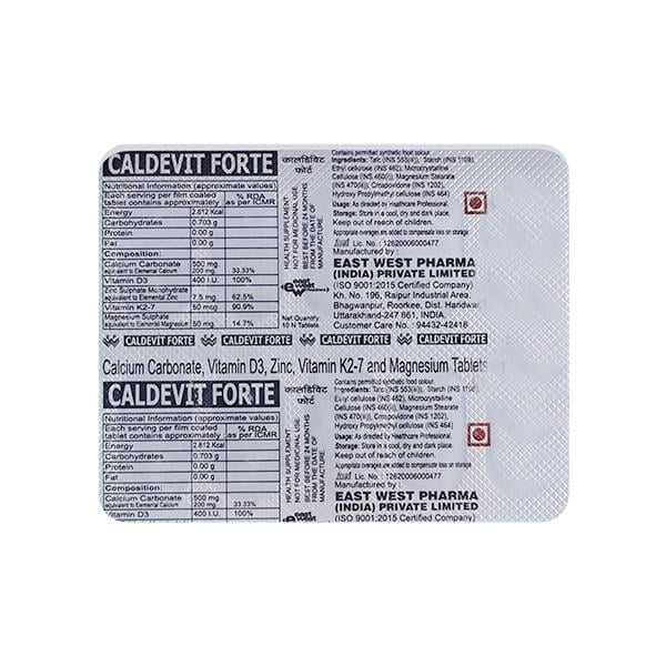 Caldevit Forte Tablet 10'S