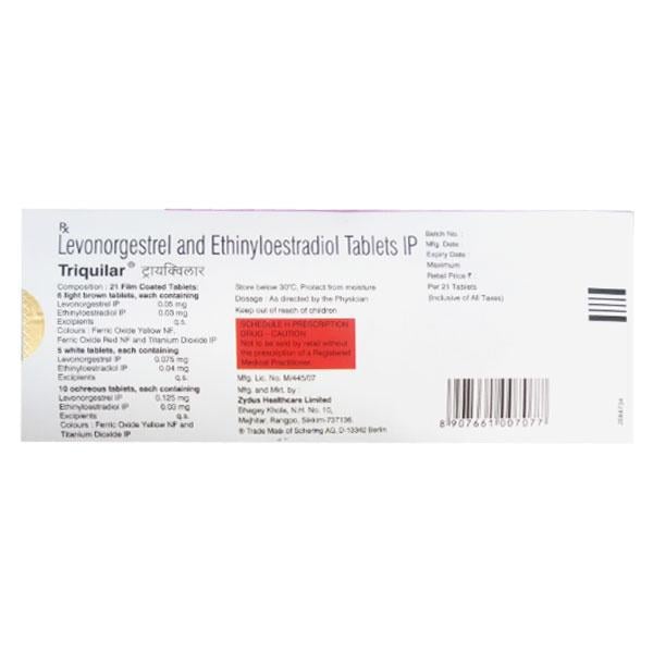 Triquilar Tablet 21'S